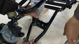 XPRO Eagle 125cc and Hawk 125cc ATV Assembly Video 3 [upl. by Airehs292]