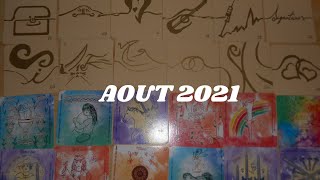 Lion aout 2021 guidance générale  lecture tarot [upl. by Barhos]