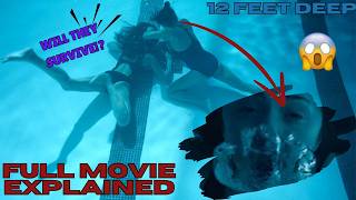 Two Girls Are Trapped in A Swimming Pool  12 Feet Deep  Movie Explained [upl. by Nageek]