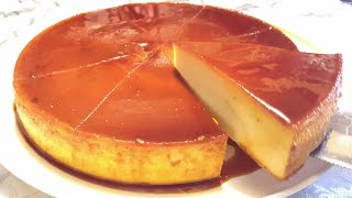 FLAN NAPOLITANO SOLO 3 INGREDIENTES Y TIPS PARA QUE TE SALGA PERFECTO [upl. by Levin705]