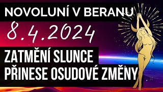 Zatmění Slunce a Novoluní v Beranu 84 2024 [upl. by Munford293]