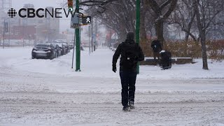 Saskatchewan starts digging out after 1st big storm of the winter [upl. by Kudva]