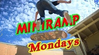 Mini Ramp Mondays Back Tail Backside Flips [upl. by Chema]