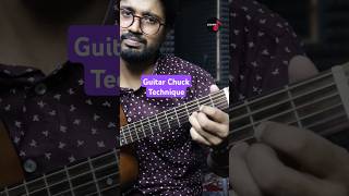 Guitar Chuck Technique  Ankho Me Dub Jane Ko Guitar Chords shorts [upl. by Juno]