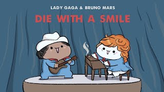 Lady Gaga Bruno Mars  Die With A Smile cover by Bongo Cat 🎧 [upl. by Eserahs]