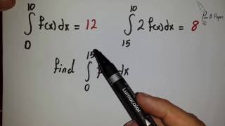 Integrals  Definite Integral التكامل المحدود [upl. by Lsiel]