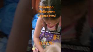 Halloween Pokemon Advent Countdown halloween pokemon shorts [upl. by Ojytteb]