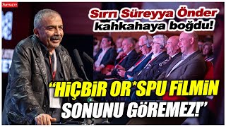 Sırrı Süreyya Önder konuştu salon kahkahaya boğuldu quotBunun bir şaka olduğunu düşündümquot [upl. by Orwin]