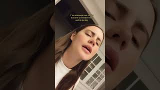 Me preguntaron si aún te extraño🎵🥹 cover ingridcontreras musica [upl. by Kizzee]