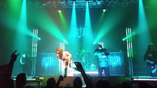 Lacuna Coil live in Luxembourg  Enjoy the Silence  061114  Broken Crown Halo Tour 2014 [upl. by Hairahcez]