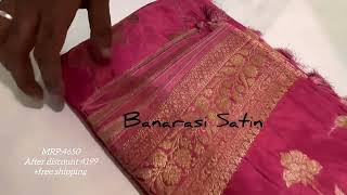 Radha weaves  Exclusive Designer sarees   discounted price and free shipping all over India [upl. by Audras]