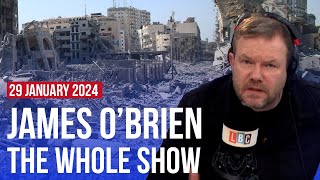 Gaza faces “inevitable famine”  UN special rapporteur  James OBrien  The Whole Show  LBC [upl. by Benji]