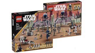 LEGO Star Wars Clone amp Droid Battlepack ALT BUILDS [upl. by Anatol]