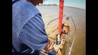 43 NorSea 27 quotEvie Maequot Sailing Offshore and anchoring out in a Gale [upl. by Liebowitz269]