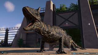 Jurassic World Evolution  JWA Ports  Purutaurus [upl. by Dewain]