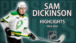 Sam Dickinson  202324 Highlights [upl. by Kirtap]