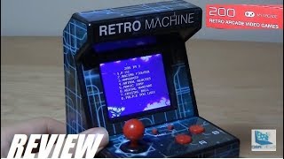 REVIEW Mini Retro Arcade Machine DreamGEAR [upl. by Fennessy]