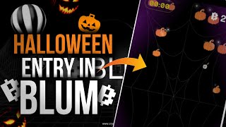 Blum Airdrop Halloween 🎃 Update  New Update Blum  Blum Listing Date [upl. by Ursi]