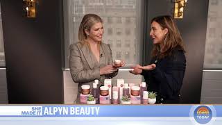 How Alpyn Beauty fuses clinical ingredients with wild plants  The Today Show [upl. by Rolat179]