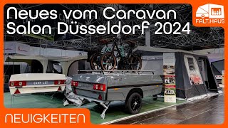 Caravan Salon Düsseldorf 2024 Neue Zeltanhänger amp ZubehörHighlights [upl. by Ankeny348]