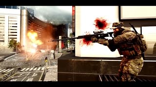 Battlefield 4  Best Sniper Headshots Montage quotPaybackquot by JDTricker [upl. by Suravart]