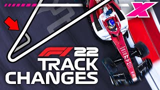 The Major Circuit Changes in F1 22 [upl. by Vasos]