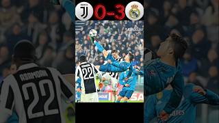 quotRonaldos Iconic Bicycle Kick  Real Madrid vs Juventus quotshorts realmadridvsjuventus [upl. by Yeltsew804]