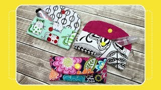 How to Sew a Lip Balm Cozy with Crafty Gemini [upl. by Aniham]