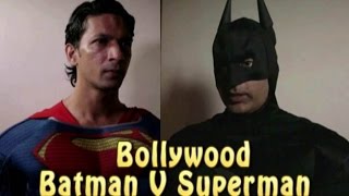 Batman Superman Hindi Spoof  comedy video  funny video  Parody on Batman Superman [upl. by Notnarb]