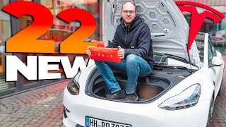 Abholung NEUES Tesla Model 3 Performance 2022  SCHLUSS mit SPALTMAßProblemen [upl. by Nolyaj]