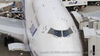 全日空 Ｂ747Ｄ 羽田 ANA Boeing 747481D HANEDA Tokyo Intl Japan JA8964mov [upl. by Nimsay]