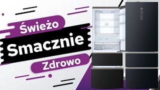 Trzydrzwiowa LODÓWKA HAIER z lampą UV eliminującą bakterie i zarazki [upl. by Sedgewake614]