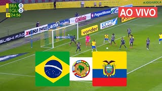 ASSISTIR BRASIL X EQUADOR AO VIVO  ELIMINATÓRIAS  AMÉRICA DO SUL [upl. by Krys]