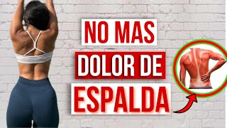 Ejercicios para el dolor de Espalda  haz esto después de tu entrenamiento ✅ [upl. by Comras508]