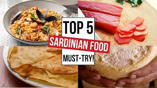 AUTHENTIC SARDINIAN FOOD You must try now [upl. by Enneibaf]