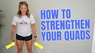 5 Quad Strengthening Exercises VITAL for Better Knee Health [upl. by Llehsar51]