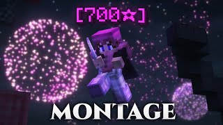 700 Stars Bedwars Montage [upl. by Hyrup161]