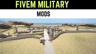 fivem military mods Interior amp map for Roleplay  FiveM Mlo [upl. by Niuqauj]