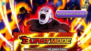 Representatives of Universe 7 vs BURST MODE JIREN  6130 [upl. by Anelys]