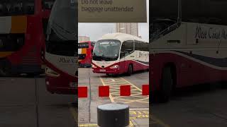 West Coast Motors irizar Reversing Buchanan Bus Station [upl. by Erot]