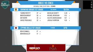 Burwood Briars 1st Grade v Epping Bulls 1st Grade [upl. by Ratna]