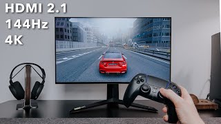 LG 27quot GP950 Review The Best NextGen Gaming Monitor [upl. by Lizned]