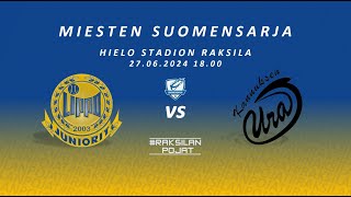 Miesten Suomensarja Oulun Lippo Juniorit vs Kannuksen Ura [upl. by Adalard]