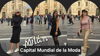 En Milán Capital Mundial de la Moda  unitrip [upl. by Tertias]