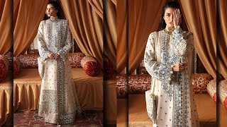 Afrozeh New Divani Silk Collection 2023  Code Chandni [upl. by Ecire384]