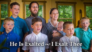 He Is Exalted  I Exalt Thee Medley  Sounds Like Reign [upl. by Aihsital]