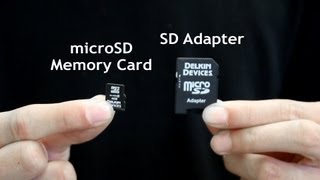 How To Insert amp Remove a microSD card from the SD Adapter [upl. by Tirrej475]