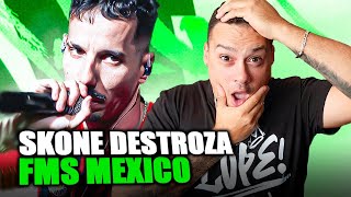 LA MEJOR BATALLA 😱😍 SKONE vs AZUKY en FMS MEXICO J1🇲🇽 REACCIÓN [upl. by Denoting]