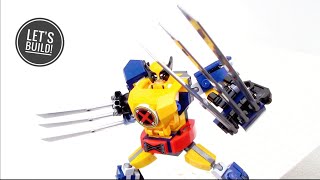 LEGO Wolverine Mech Armor  Lets Build [upl. by Hendry]