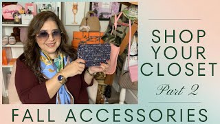 Shop My Closet Part 2  Coordinating Fall Bag Trends with Accessories 2024 Tag  Jewelry and Fashion [upl. by Jenni]